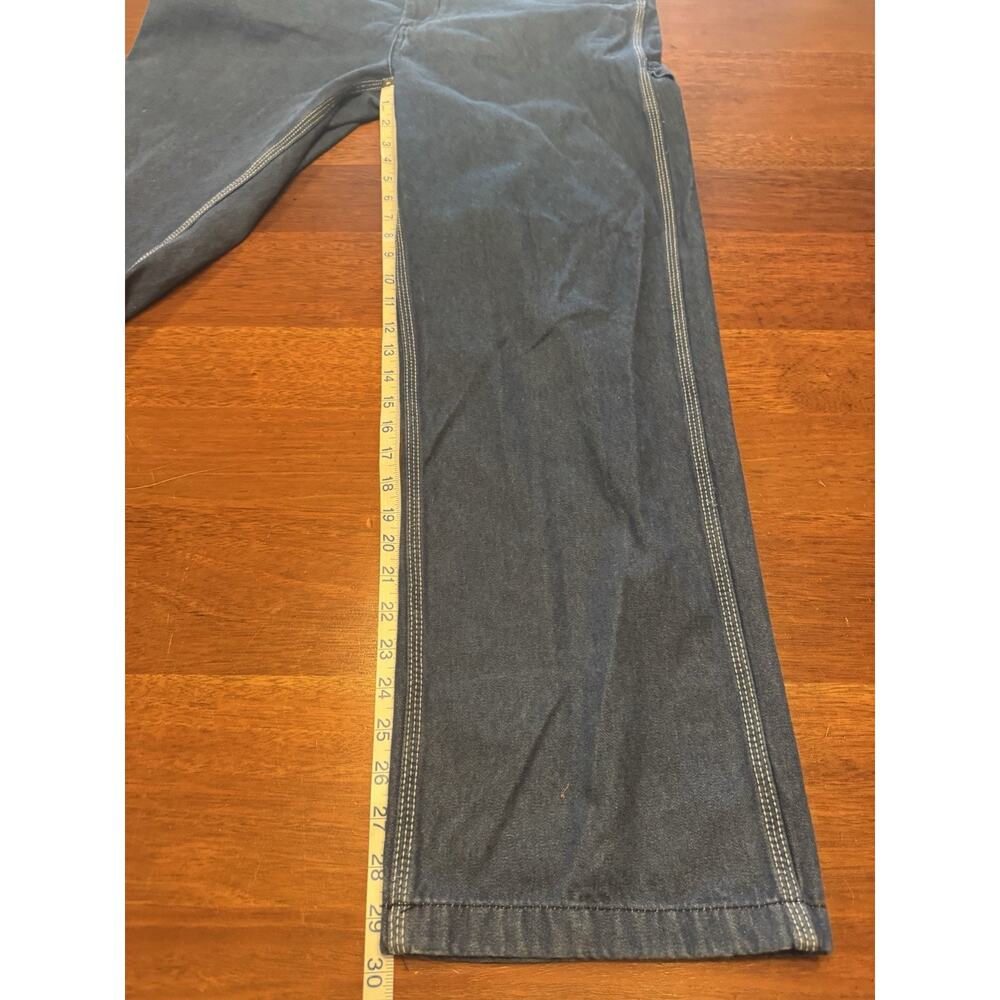 34 X 32 Liberty Overalls Blue Denim - Picture 11 of 12